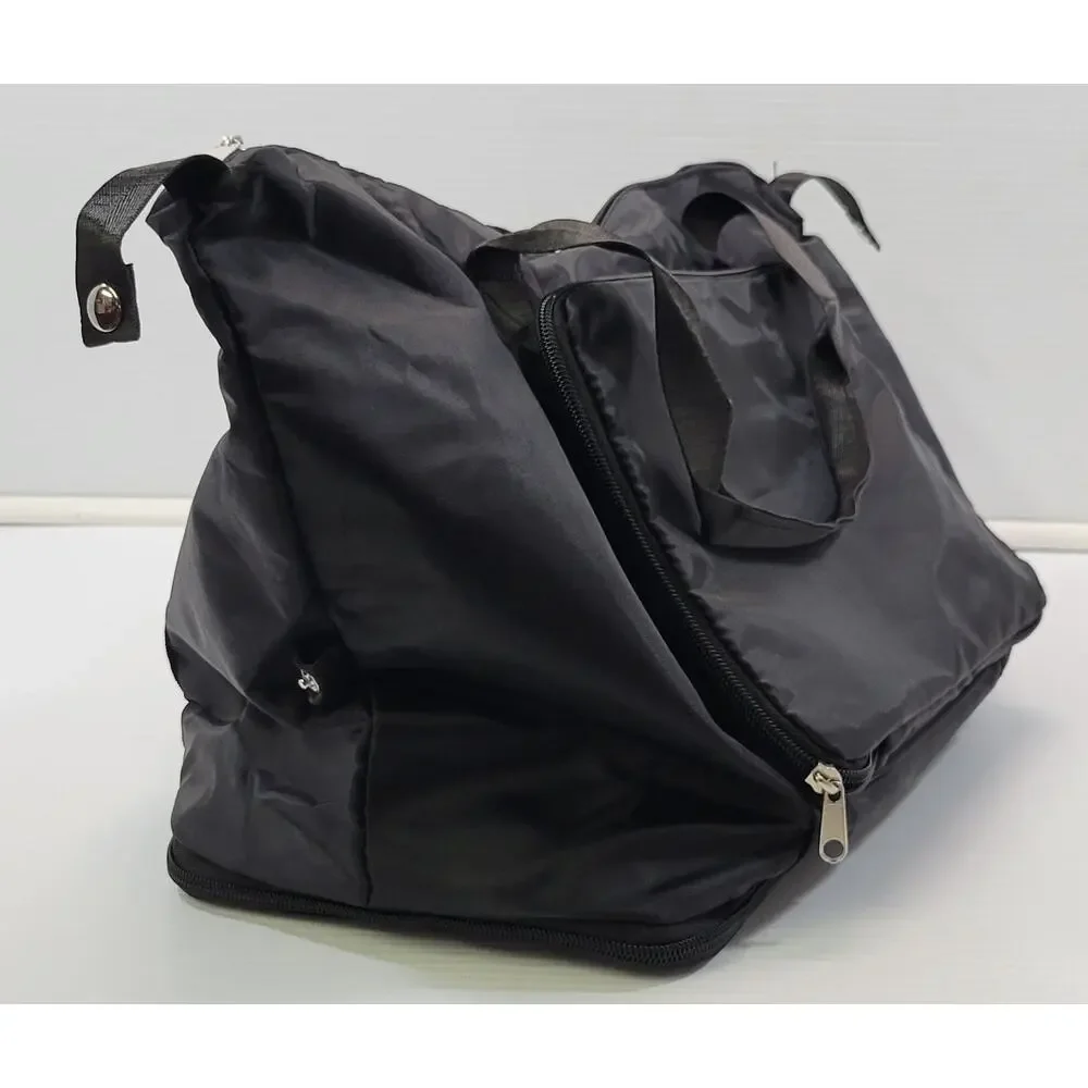 HH) Foldable Lightweight Black Nylon 16